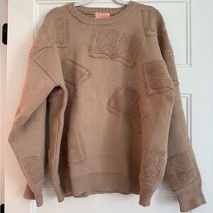 Threaded by Sabrina Book Sweater